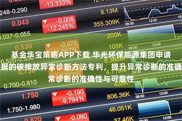 基金华宝策略APP下载 华光环保能源集团申请基于多源数据的碳排放异常诊断方法专利，提升异常诊断的准确性与可靠性